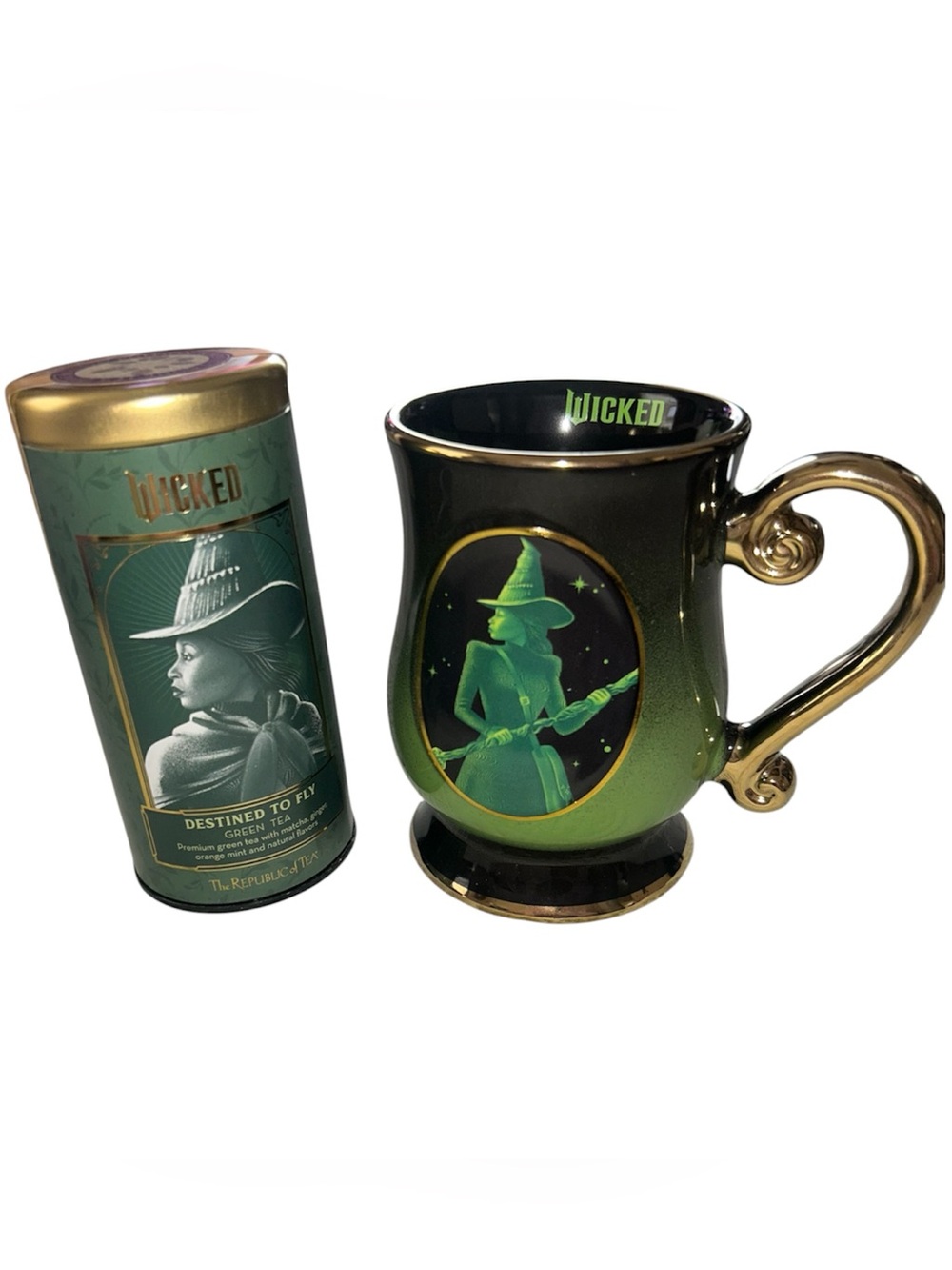 Wicked- Elphaba Tea and Mug Set (NEW)